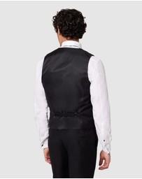 Politix - Charlton Black Tie Chintz Vest