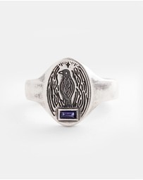 SUE THE BOY - Satin Bowerbird Signet Ring