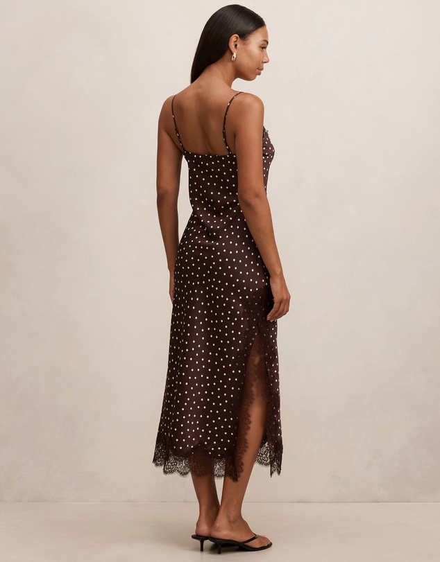 Forever New - Jess Lace Trim Midi Dress