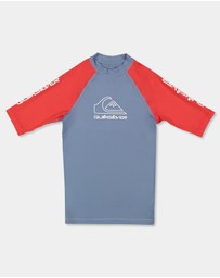 Quiksilver - Boys 8 to 16 On Tour Rash Vest