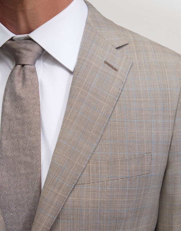 Oxford - New Hopkins Luxury Half Canvas Suit Jacket