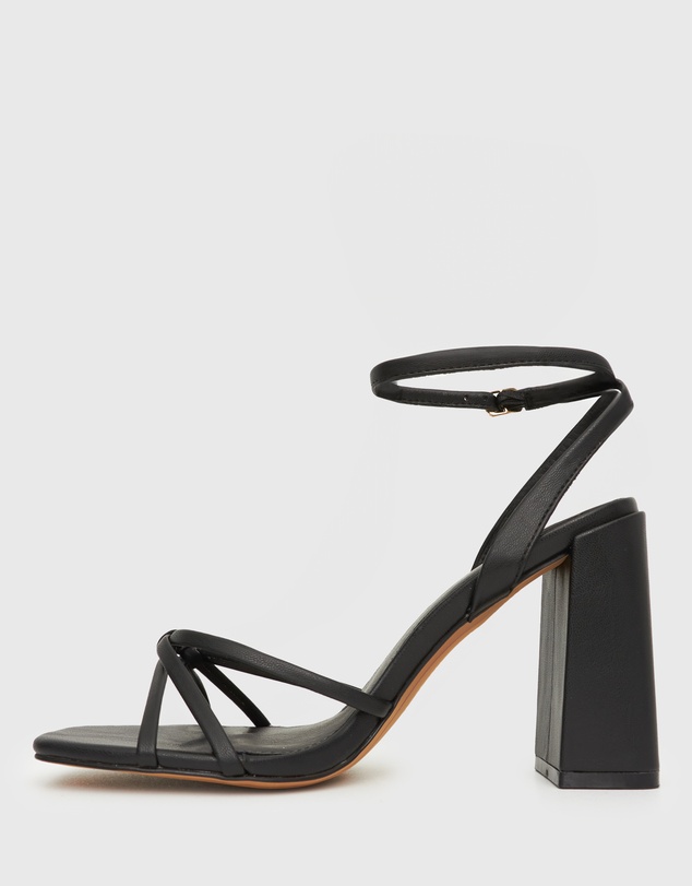 Betts - Solana Strappy High Block Heel Sandals