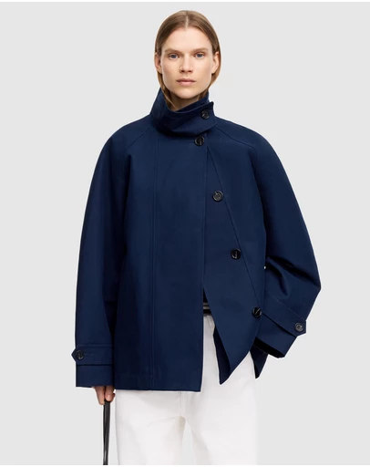 ARKET - Funnel-Collar Cotton Jacket