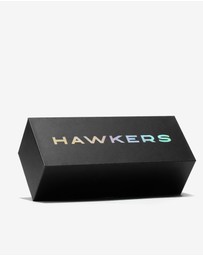 Hawkers Co - HAWKERS - Gold Sky TEARDROP Sunglasses for Men and Women UV400