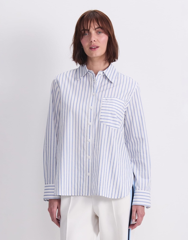 Sportscraft - Logo Stripe Pocket Shirt