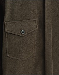 COS - Relaxed Boiled-Wool Overshirt