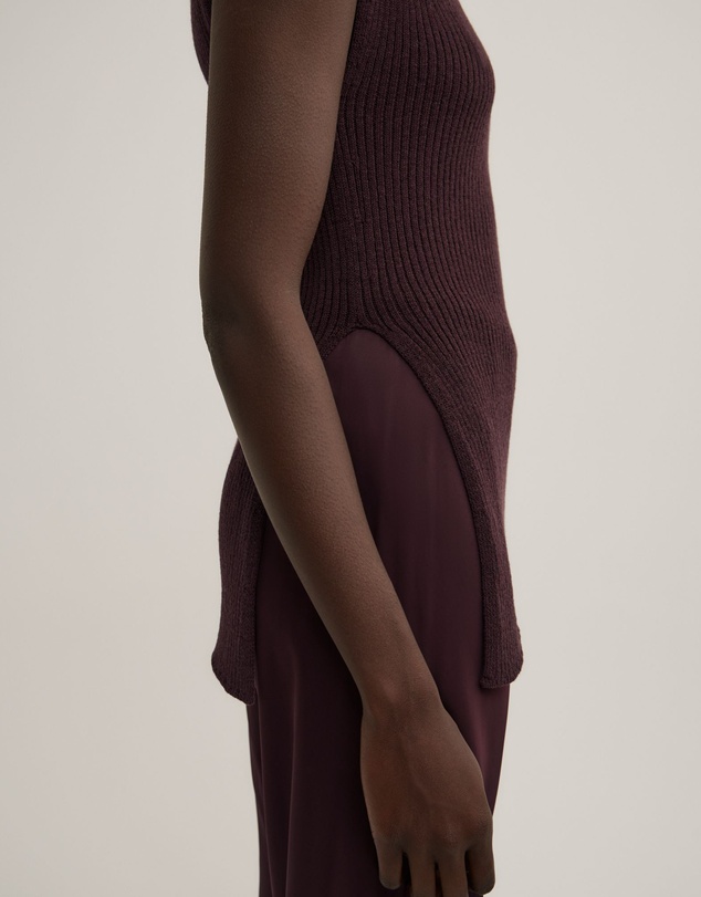 Witchery - Asymmetric Hem Knit Tank