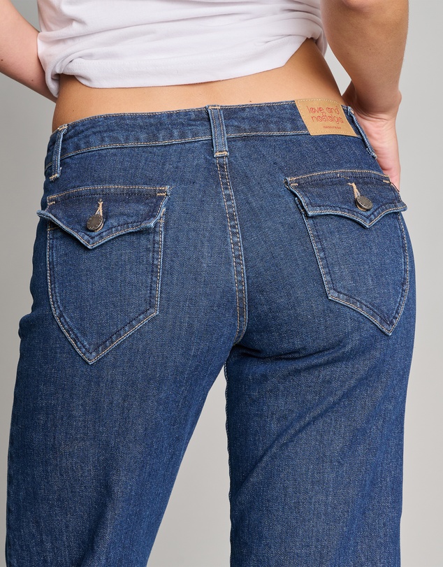 Love and Nostalgia - Bank Shot Jean - Dark Wash