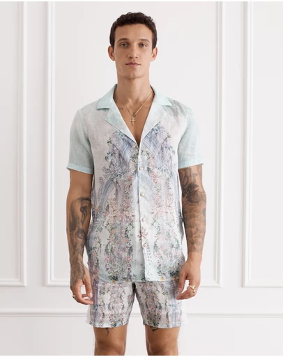 Aqua Blu Australia - Triomphe Jean Short Sleeve Shirt