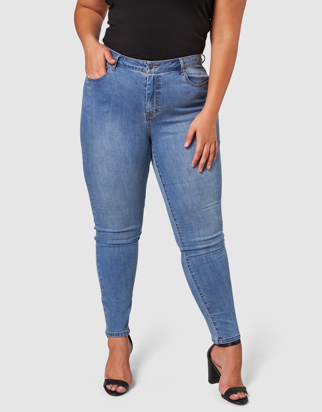 Indigo Tonic - Kylie Curve Skinny Jeans