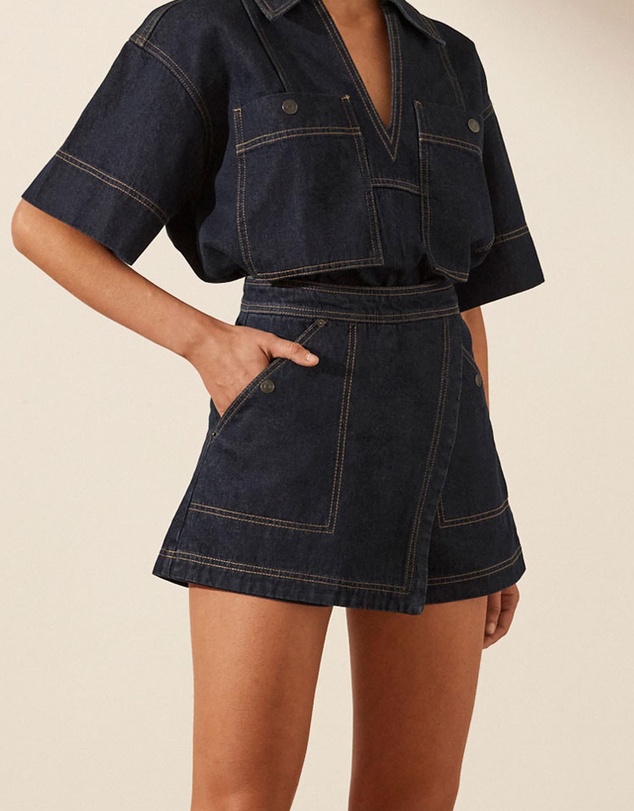 Shona Joy - Rita Wrap Detail Skort