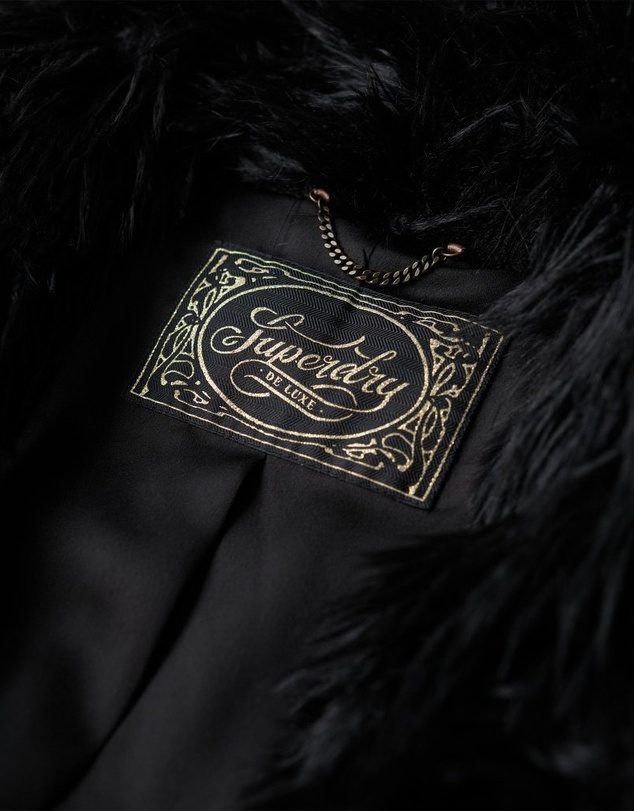 Superdry - Short Faux Fur Coat