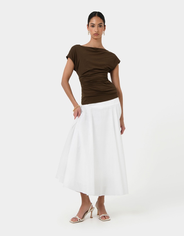 Forcast - Mia Off Shoulder Jersey Top