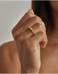 By Charlotte - Sea Foam Ring