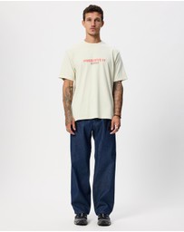 Gramicci - Footprints Tee Pigment Dyed