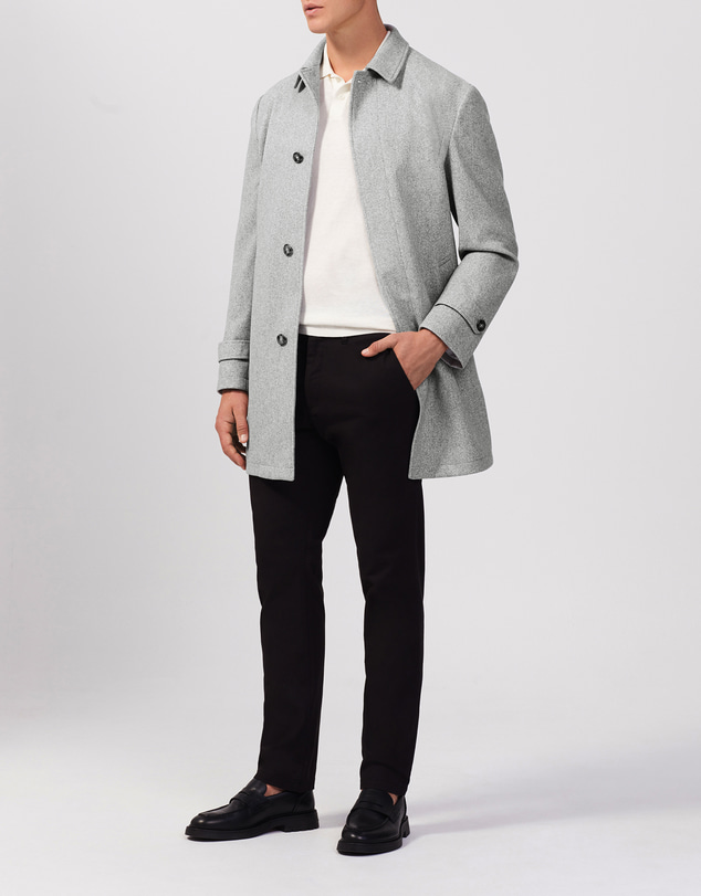 Van Heusen - Melton 4 Button Coat