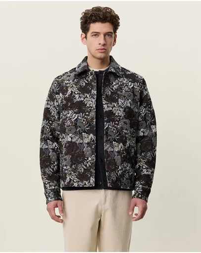 Les Deux - Rose Jacquard Overshirt