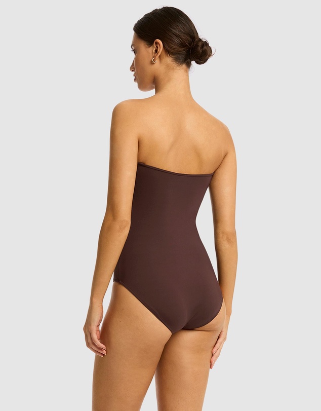 Sea Level Australia - Essentials Edit Twist Bandeau One Piece