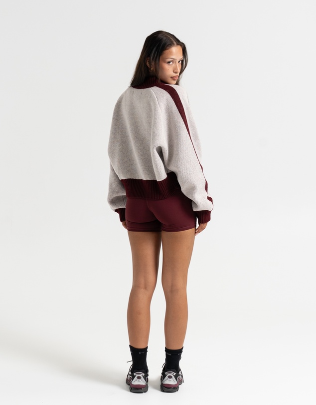 HyperLuxe The Label - Knit Track Jacket