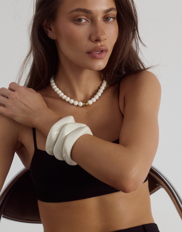 CENDRE - Ellegra Bangle Vanilla