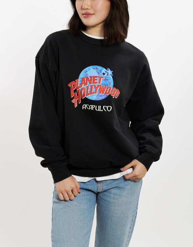 Vintage by The Real Deal - Pre Loved - 90s Planet Hollywood Sweatshirt