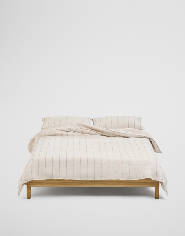 Country Road - Skye Linen King Quilt Cover