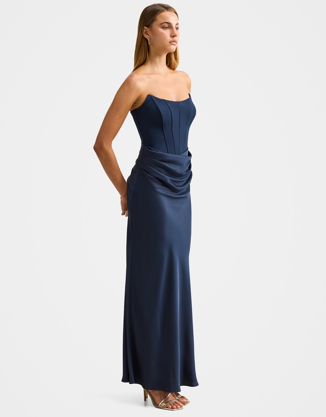 Forever New - Isra Drape Strapless Maxi Dress