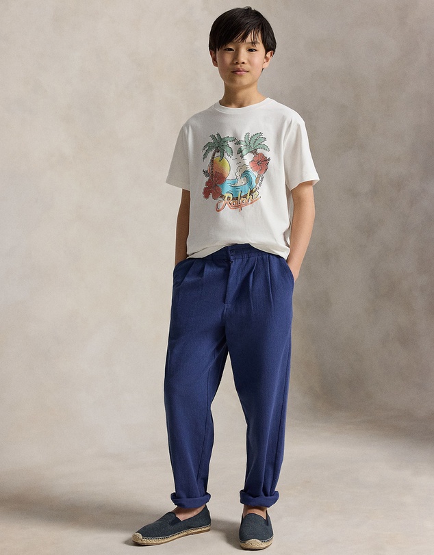 Polo Ralph Lauren - Cotton Jersey Graphic Tee - Teens