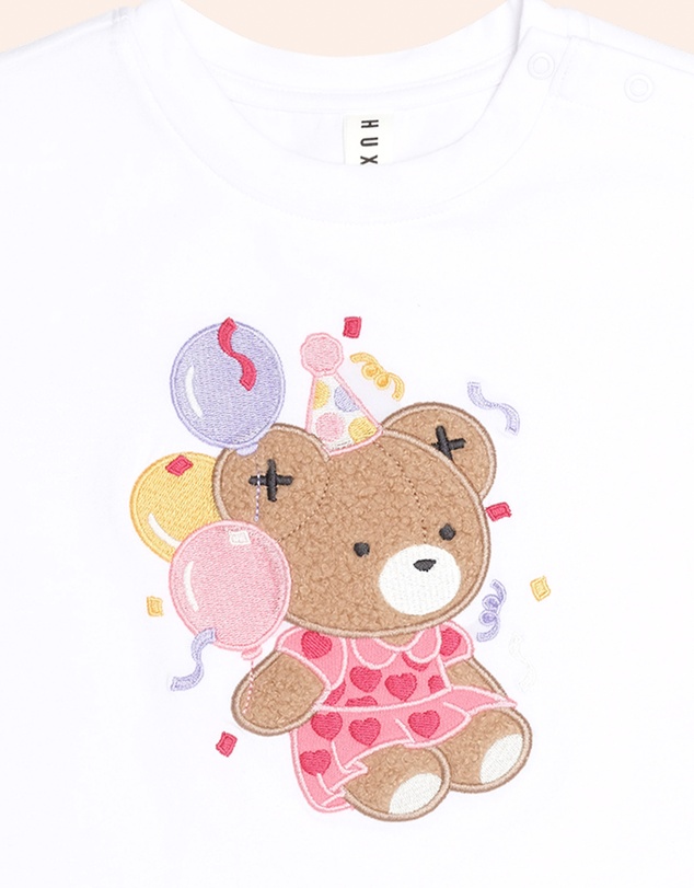 Huxbaby - Bday Huxette Slouchy Tee - Babies-Kids