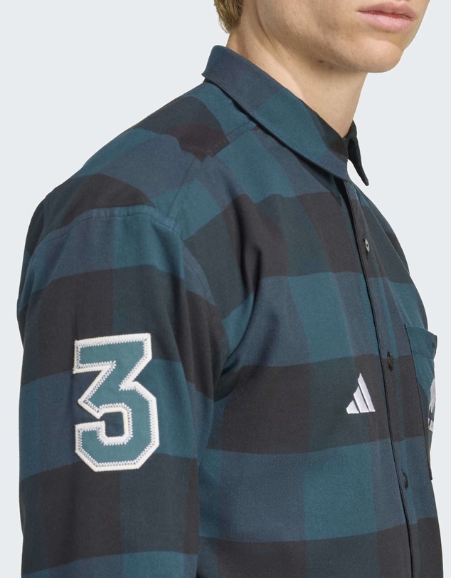 adidas Performance - All Blacks Flannel Shirt Mens