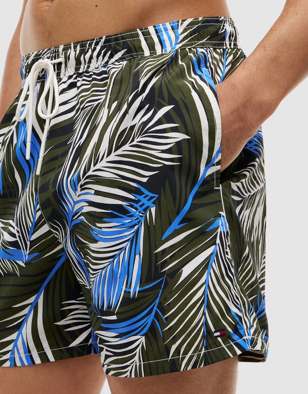 Tommy Hilfiger - Print Mid Length Swim Trunks