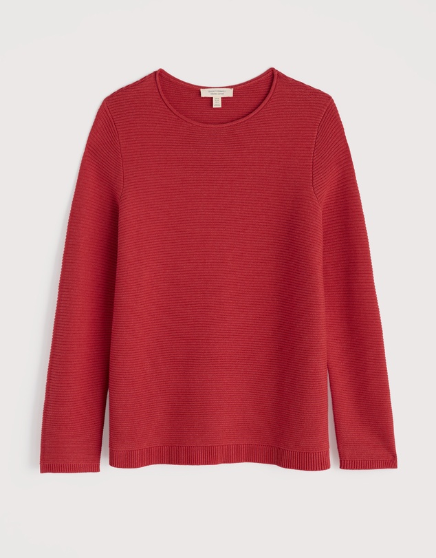 Seasalt - Seasalt Cornwall Red Makers Cotton Jumper