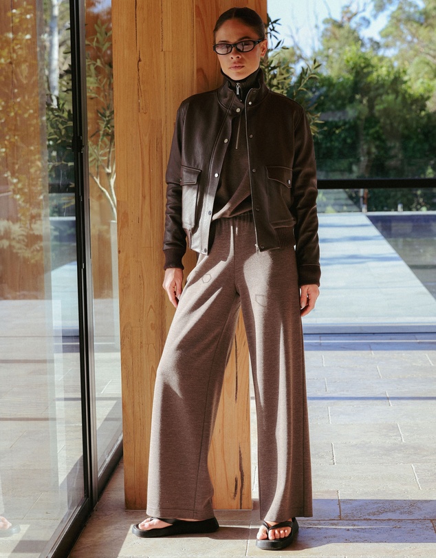 IDA+S - Jena Wool Wide-Leg Trousers