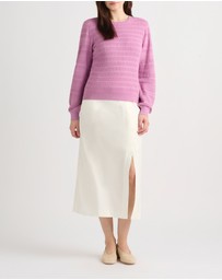 David Lawrence - Nessie Cotton Knit Jumper
