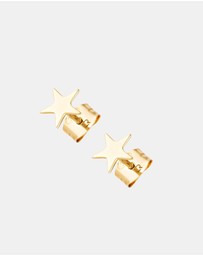Luna Rae - Solid Gold - Litte Star Studs