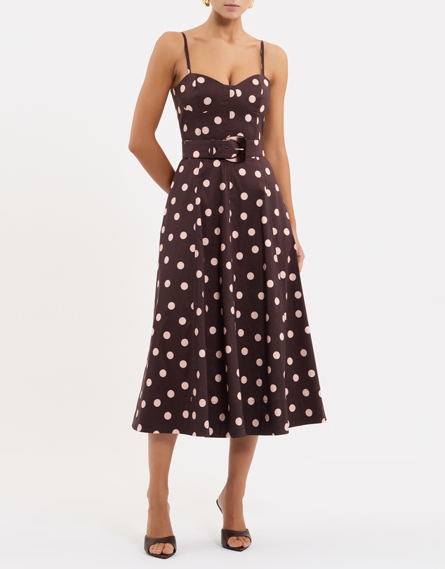 Rebecca Vallance - Vivianne Strap Midi Dress