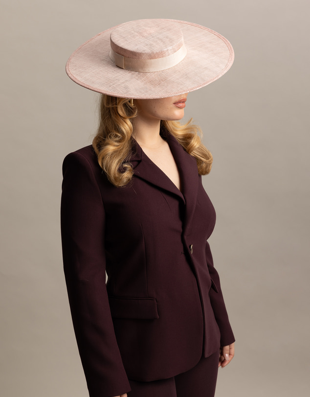 Morgan & Taylor - Alissa Racewear Boater in Pink
