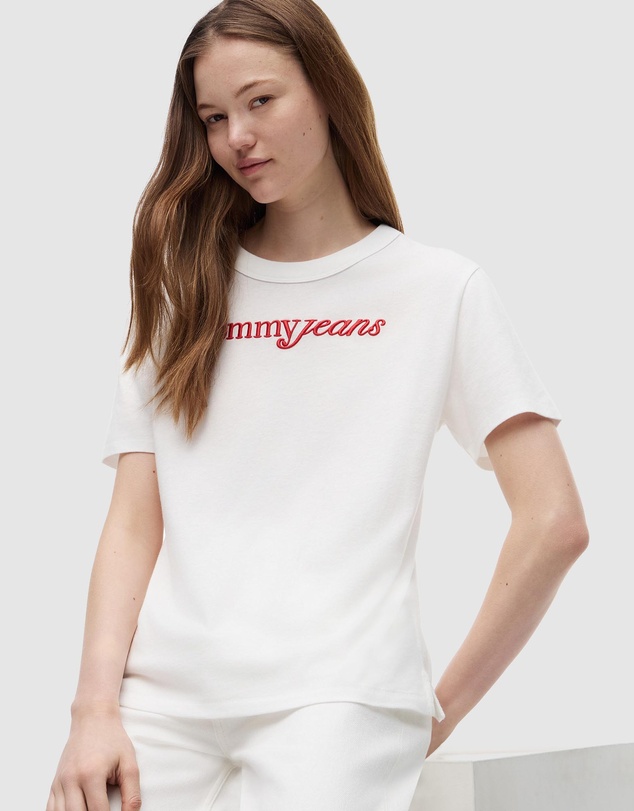 Tommy Jeans - Relaxed Script SS Tee
