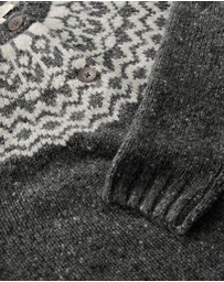 Seasalt - Seasalt Cornwall Grey Port Kinnis Cardigan Merino