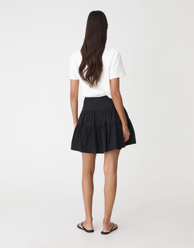 Forcast - Montana Tiered Mini Skirt