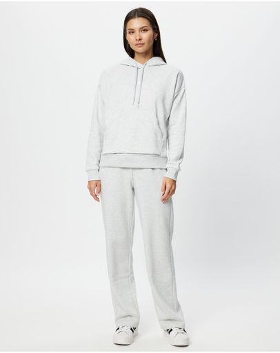 Light Grey Heather & White