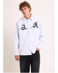 Black Noise White Rain - La Long Sleeve Shirt