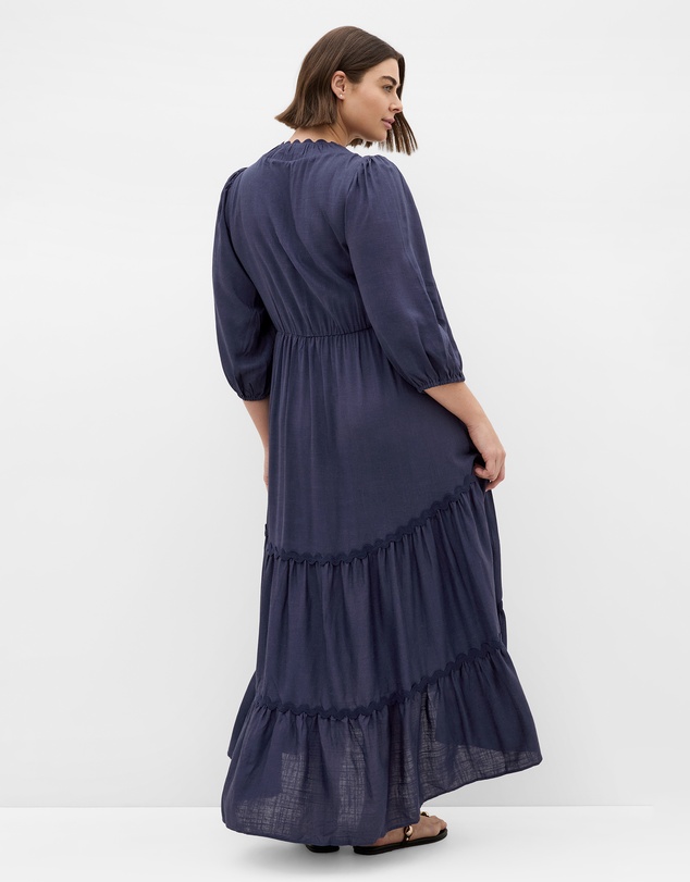 City Chic - Cabana Tiered Maxi Dress