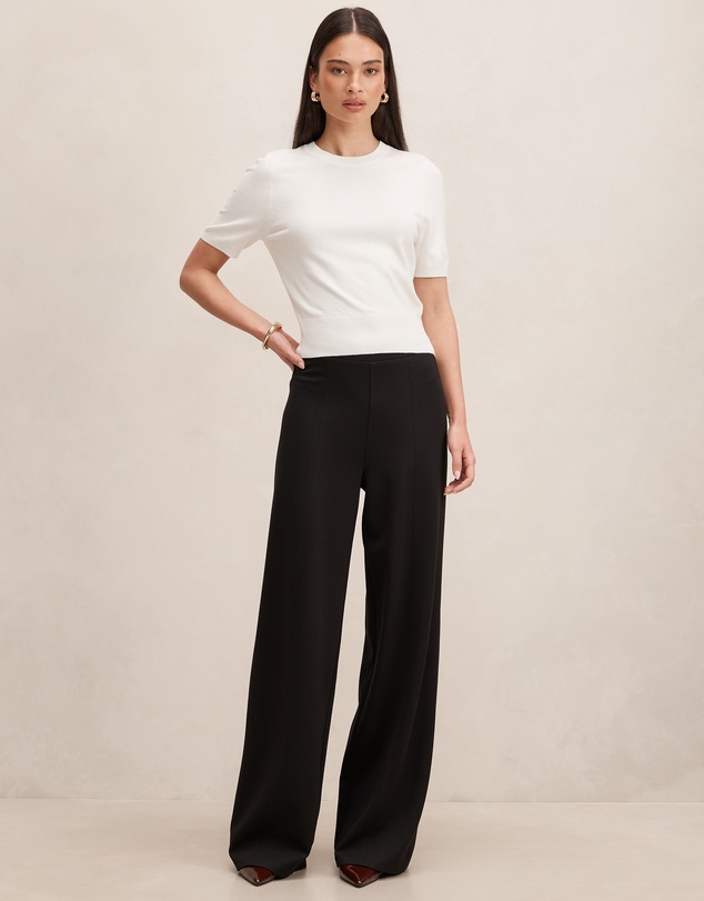 Forever New - Liv Wide Leg Ponte Pants