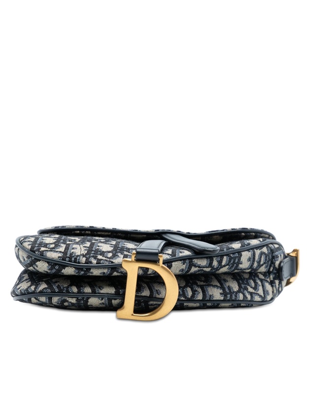 Pre-Loved by Azura Reborn - Pre-Loved Mini Oblique Canvas Saddle Bag