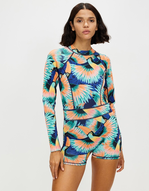 Duskii - Long Sleeve Shorty Suit