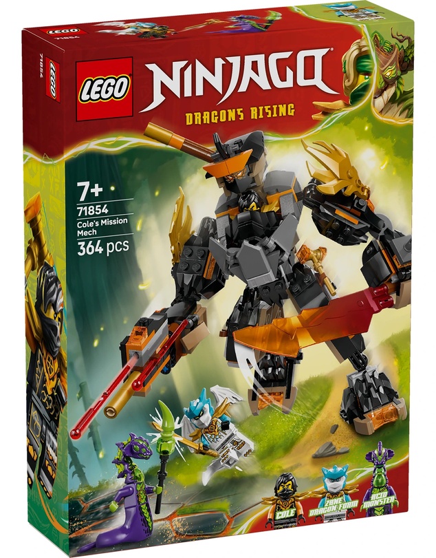 LEGO - 71854 Cole's Mission Mech & Dragon Zane
