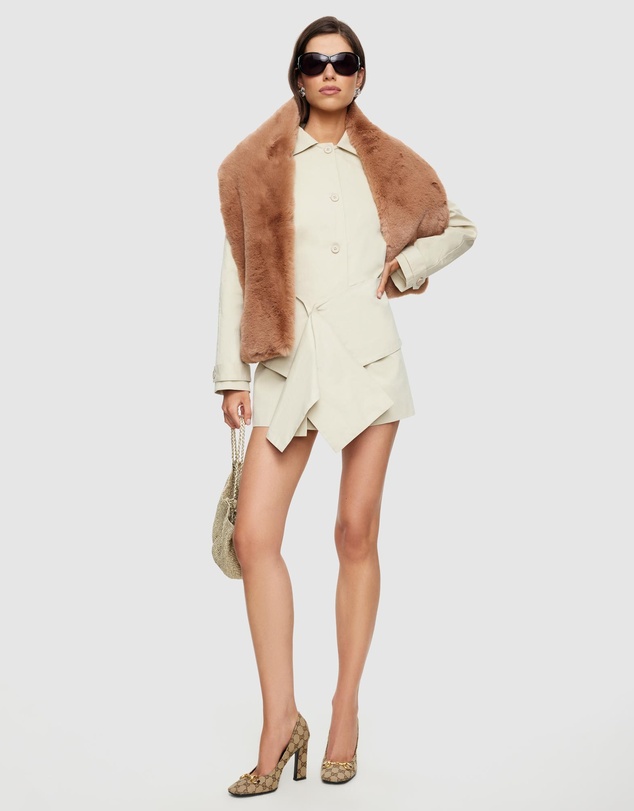 Lioness - Carmela Faux Fur Scarf