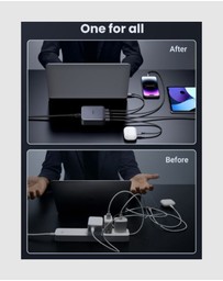 Ugreen - UGREEN Nexode 100W USB C GaN Charger-4 Ports Wall Charger