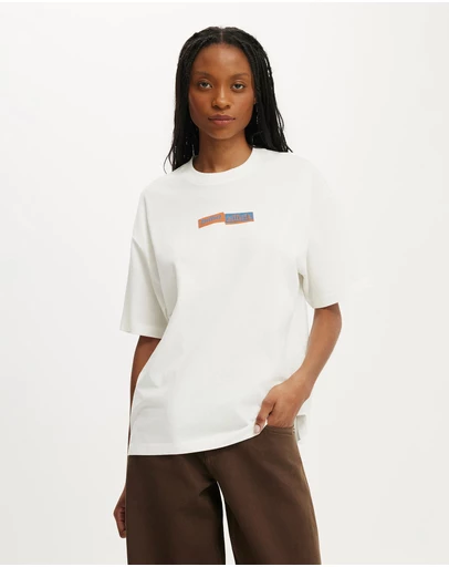 Cotton On - The Lcn Music Boxy Graphic Tee